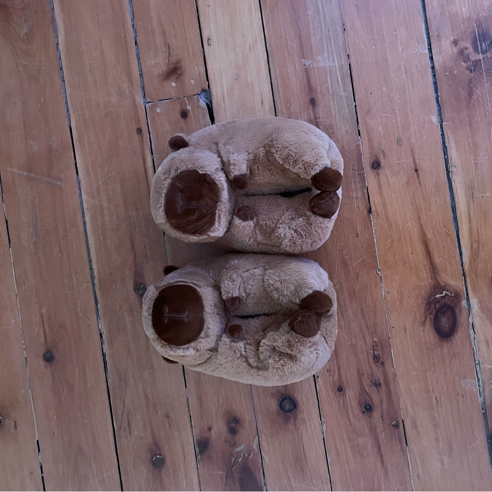 Brown Bear Slippers